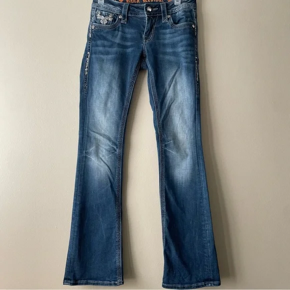 Rock Revival Betty Bootcut Jeans Women’s 24 - Picture 1 of 16